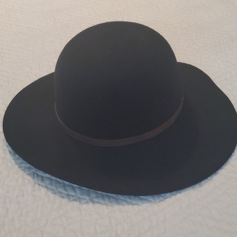 RVCA black wool hat